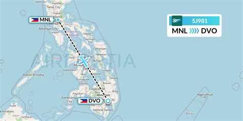 5J981 Flight Status CEBU Pacific Air: Manila to Davao City .